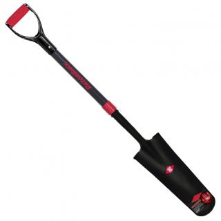 Razor-Back 16 Inch Drain Spade with Fiberglass Handle and Cushion D Grip