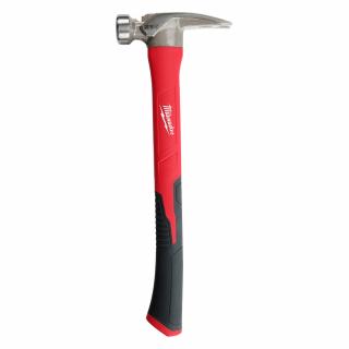 Milwaukee 21oz Milled Face Poly/Fiberglass Handle Hammer