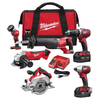 Milwaukee M18 6 Tool Combo Kit