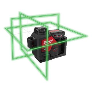 Milwaukee M12 Green 360° 3-Plane Laser Kit