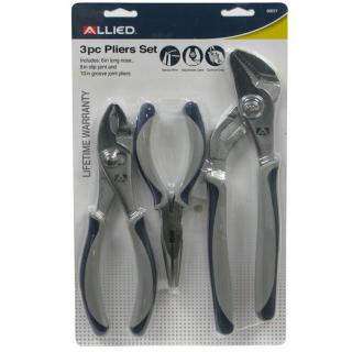 Allied International 3 Piece Pliers Set