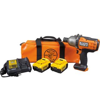 Klein Tools BAT20-7161 7/16-Inch Cordless Impact Wrench Kit