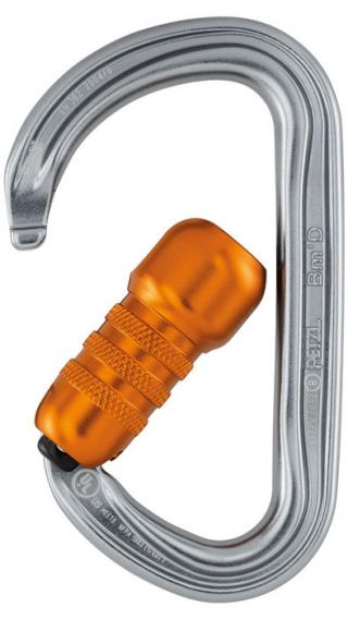 Petzl Bm'D Asymmetrical Aluminum Carabiner