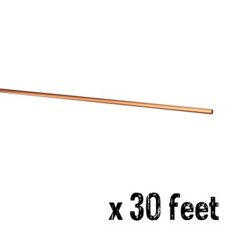 Copper Solid Bare Copper Wire 2 AWG x 30 Feet