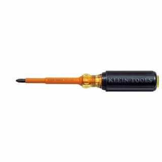 Klein Tools #2 Phillips 4 Inch Insulated Round Shank Screwdriver