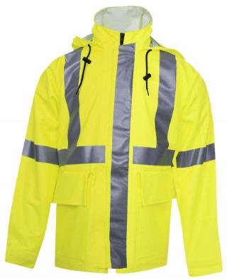 National Safety Apparel Arc H20 FR Rain Jacket Class 3