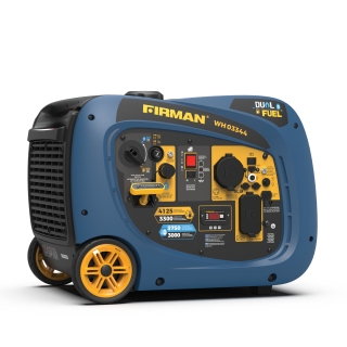 Firman 4125W Electric Start Dual Fuel Inverter Portable Generator 