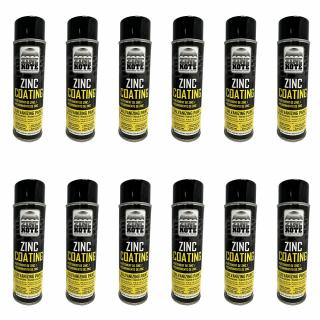 ZincKote Zinc Film Cold Galvanizing Coating - 22 oz Aerosol Can (12 Pack)