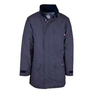 Lapco PKFRWS9 FR Insulated Parka with Windshield Technology - Navy