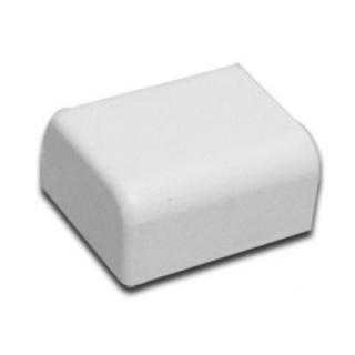 Premiere Raceway Products Suface Mount Raceway End-Cap (White)