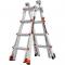 Little Giant Ladders REX Aluminum Extendable Ladder with Ratchet Levelers