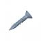 Silver Flat Head Phillips 1/4 Inch x 1-1/4 Inch Concrete Screw (100 Pack)