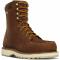 Danner Cedar River 8 Inch Brown Work Boots with Aluminum Toe