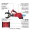 Milwaukee M18 FORCE LOGIC 3 Inch Underground Cable Cutter with Wireless Remote