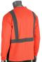 PIP ANSI Type R Class 2 50+ UPF Long Sleeve Orange T-Shirt