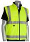 PIP All Conditions 7-In-1 Insulated Class 2 & 3 Hi-Visibility Yellow Coat