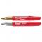 Milwaukee INKZALL Silver/Gold Fine Point Metallic Markers (2-Pack)