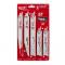 Milwaukee SAWZALL 5 Piece Demolition Blade Set