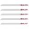 Milwaukee 18 TPI Thin Kerf Metal SAWZALL Blade (5 Pack)