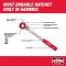 Milwaukee Lineman's High-Leverage Ratcheting Wrench with Milled Face