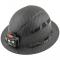 Klein Tools KARBN Vented Class C Full Brim Hard Hat with Headlamp