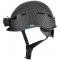 Klein Tools Premium KARBN Non-Vented Class E Safety Helmet with Headlamp