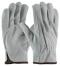 PIP Premium Grade Split Cowhide Leather Drivers Glove with Keystone Thumb (12 Pair)