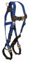 FallTech Contractor 1 D-Ring Climbing Harness with Pass-Thru Leg Buckles