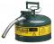 Justrite Type 2 AccuFlow Steel Safety Can 1 Inch Hose - 2.5 Gal