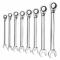 GearWrench 8 Piece 72-Tooth 12 Point Reversible Ratcheting Combination Metric Wrench Set