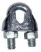 Indusco 3/8 Inch Zinc Plated Malleable Clips