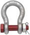 Crosby G-2130 Galvanized Bolt Type Shackles