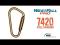 WestFall Pro 7420 7 x 3-3/4 Inch Steel Carabiner