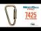 WestFall Pro 7425 7 x 3-3/4 Inch Steel Carabiner