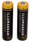 Illumagear 18650 Lithium Ion Rechargeable Batteries 2-Pack