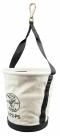 Klein Tools 5172PS Tapered Wall Bucket with 15 Inside Pockets