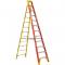 Werner Type 1A Fiberglass Leaning Ladder