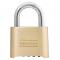 Master Lock 2 Inch (51mm) Brass Resettable Combination Padlock