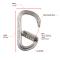  Petzl VULCAN High-Strength Steel Triact-Lock ANSI Rated Carabiner