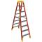 Werner Type 1A Fiberglass Twin Step Ladder