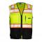 ML Kishigo Premium Black Series Class 2 Vest in Lime