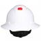 3M SecureFit Full Brim Hard Hat with 4-Point Ratchet Suspension and Uvicator