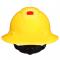 3M SecureFit Full Brim Hard Hat with 4-Point Ratchet Suspension and Uvicator