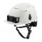 Milwaukee Type 2 Front Brim Vented Safety Helmet with BOLT Accessory Clips