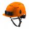 Milwaukee Type 2 Front Brim Vented Safety Helmet with BOLT Accessory Clips