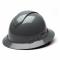 Pyramex Ridgeline Vented Full Brim Hard Hat with 4 Point Ratchet Suspension