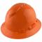 Pyramex Ridgeline Vented Full Brim Hard Hat with 4 Point Ratchet Suspension