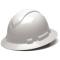 Pyramex Ridgeline Full Brim Hard Hat with 4 Point Ratchet Suspension