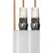 Priority Wire & Cable Dual W/ Ground RG6 Copper Clad WHITE 500'