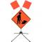 Dicke Safety Folding Traffic Sign